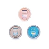 Yankee Candle Set of 3 Summer Beach Scent Scenterpiece Easy Melt Cups - Pink Sands, Bahama Breeze, Sun & Sand