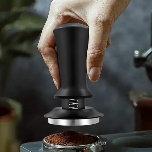 Tasseur à café manuel 53 mm de haute précision avec base plate
