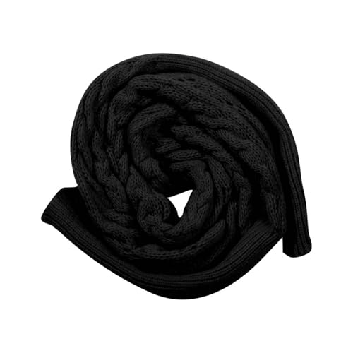 Scarf With Sleeves For Women Double Sleeve Scarf Knitted Cable Crochet Multifunctional Shawl Sweaters With Sleeves4