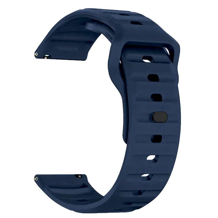 AONES 20mm Silicone Belt Watch Strap Compatible for Garmin Venu 2 Plus Smartwatch Sports Band-image-13