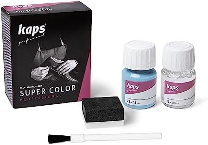 Kaps Super Color z Podkładem - Farba do Butów ze Skóry Naturalnej, Syntetycznej i Tekstyliów, 70 kolorów