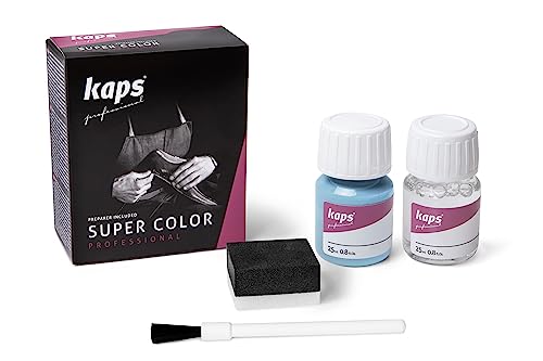 TINTA VERSATILE: Colore di qualità adatto a pelle naturale o sintetica perfetta per scarpe, borse e altri accessori in pelle. Può essere usata anche sui tessuti.