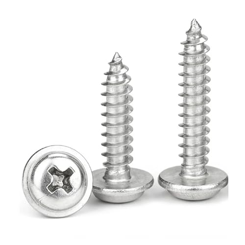 100 �s�[�X/���b�g M1.4 .7 M2.6 M3 .5 M4 M5 �X�e�����X�|��ۓ����b�V���[�t���Z���t�^�b�s���O�l�W(10mm x100,M2)