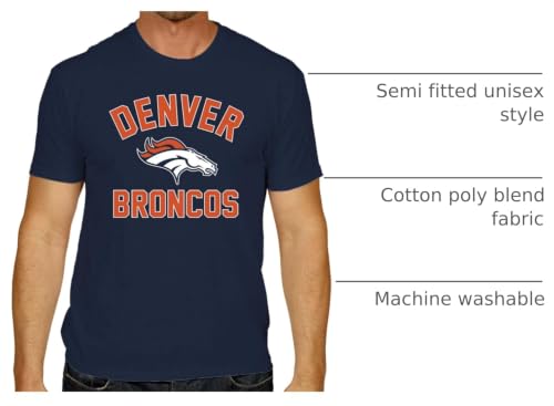 Image of NFL Gameday Cotton Blend T-Shirt for Men and Women - Licensed