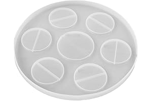 COHEALI Resin Shot Glass Molds 2 Packs