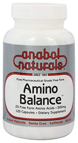 Amino Balance 120 Caps Sports Amino & BCAA Supplement