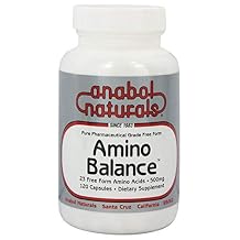 Amino Balance 120 caps ، ملحق Amino للطاقة ، كامل 23 صيغة مزيج Amino مجانية مع BCAAs ، 9 الأحماض الأمينية الأساسية ، الجلوتامين ، الأرجينين للتغذية الرياضية ، استعادة العضلات بعد التمرين