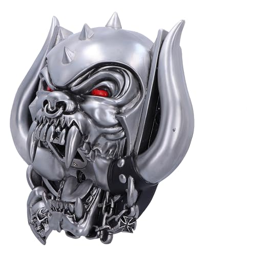 Warpig Motorhead décapsuleur mural argent en résine de 21cm - 3