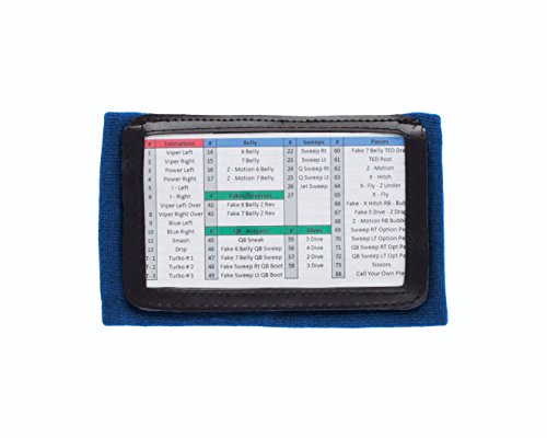 image for WristCoaches Football Play Wristbands - Youth Quarterback Gear - Wrist