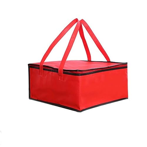 Pizza Delivery Bag Insulated Thermal Food Container Backpack Storage Insulated, Durable Non-Woven Fabric, 40x40x22cm, Versatile for Hot and Cold Items