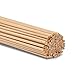 1/8 Inch x 12 Inch Wooden Dowel Rods - Pack of 100 Unfinished Hardwood Dowels For Crafts & Woodworking- By Woodpeckers
