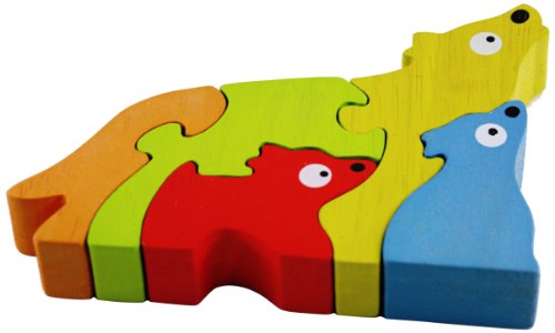 BeginAgain Wolf Family Puzzle