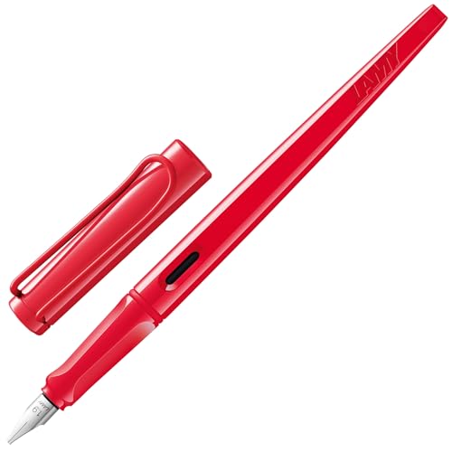 Lamy joy strawberry pluma caligráfica - con empuñadura ergonómica y...