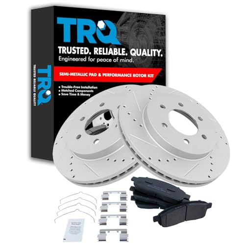 Front brake rotor and pad kit for Ford F-150 / Lincoln Mark LT