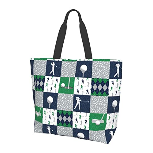 Golf bag con estampado de pelotas de golf miniatura 3