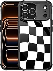 Checkered Black White