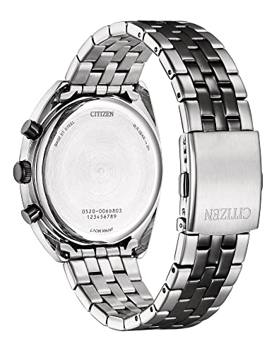 CITIZEN Stainless Steel Analog Black Dial Men Watch-An8218-54E, Multi-Color Band - Image 2