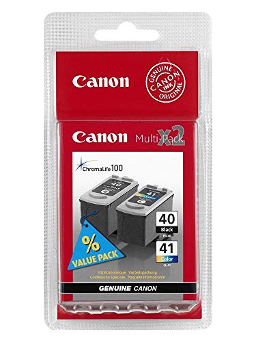 Preisvergleich Produktbild Canon 0615B043 Tintenpatrone, Schwarz (2 Stück)