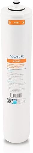 Aquasure Premier Stage 1 Cartucho de repuesto de filtro de sedimentos AF-PR1 para AS-PR75AS-PR100 Sistema de filtración de agua por ósmosis inversa disponible en Yaxa Peru