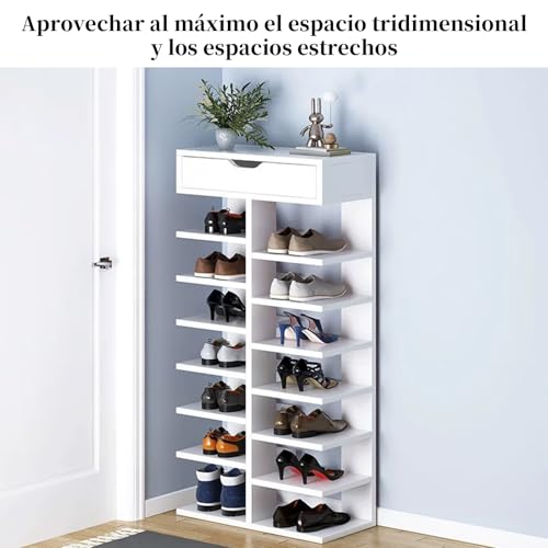 Opiniones de Zapateras de madera para closet comprados en linea. 24 Imagen adicional
