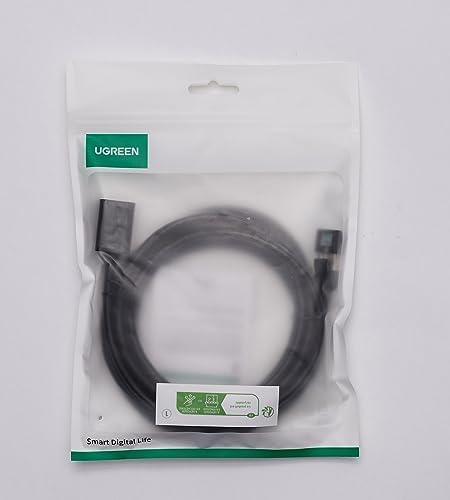 UGREEN Przedłużacz Cat 6 Kompatybilny Z Cat5 Cat5E Cat6 Cat7 Cat8, Kabel Adaptera Do Sieci Ethernet, Lan, Sieci (3M)