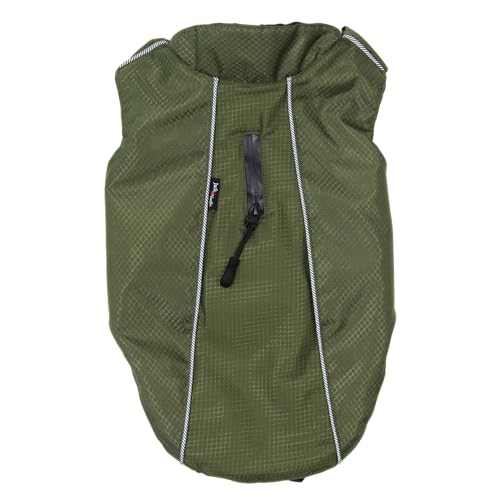 Manteau imperméable pour chien Jack and Vanilla Expedition olive 35cm - 2