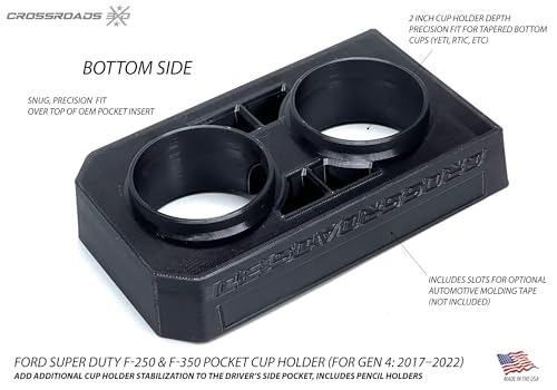 Portavasos para Ford Super Duty 2017-2022 para consola central miniatura 7
