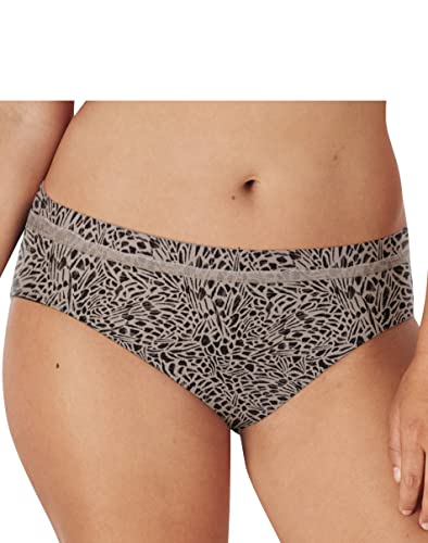 Bikini moderne en microfibre imprimé Tempête de Sable et Nuit taille 8