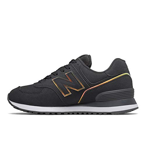 Image of New Balance Kids 574 New-b V2 Familiar Ground Hook and Loop Sneaker