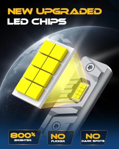 Image of Ursprung H11 Bulb, 2026 Elite Core 16 Chips 120000LM Brightest H8 /H9 Fog Light Bulbs,Enhanced Night Driving Visibility,Advanced Cooling System for 90000Hrs Lifespan, Pack of 2