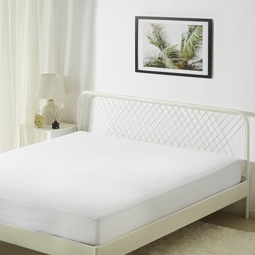 Amazon Basics Waterproof Mattress Protector, Bed Bug and Dust Mite