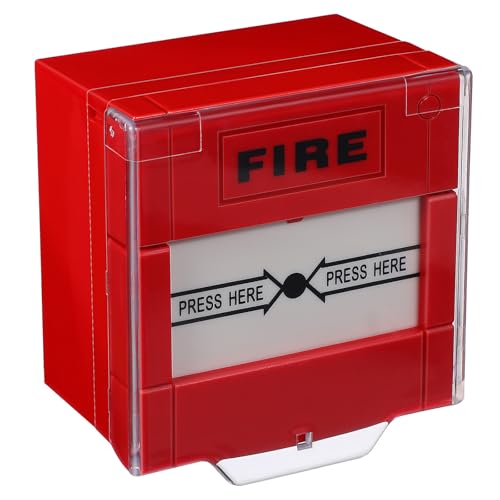 Botón de emergencia contra incendios de plástico resistente para proteger su hogar de imprevistos 2