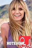 Heidi Klum Notebook, Perfect Gift For Boy, Girl Fan Lovers, 100 Lined Pages, 6x9 Style #226 - Baker Diannze 