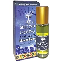 زيت مسح إسرائيل الأصلي الثاني القادم - 0.34 Fl.Oz 10ml Myrrh & Frankincense