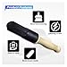 Car Parts Washer Brush, Bullet Head Parts Cleaning Brush for Cleaning Car Interior Exterior, Engine Parts, Wheel Bearing, Boats, Household Grime (Beige/Black)
