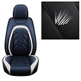 YDYFD Coprisedili Auto Universale per Honda Integra Style S Sedan/Integra Type-R(DC5)/Integra(DC5)/Integra iS(DC5)/Integra Type-S(DC5 Coprisedile Accessori , Blu. Coprisedili auto in materiale premium realizzato in pelle PU resistente all'usura, spugna di rimbalzo; lussuoso, setoso, antibatterico, morbido, antistatico. Un coprisedili auto riduce l'affaticamento durante i lunghi viaggi. Mantiene i fianchi e la schiena comodi per lunghi periodi di tempo.