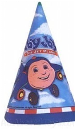 JAY JAY the JET Plane Party Hats (8 Count)