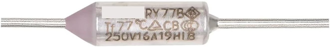 Thermal Fuse 16A 250V 77C Dry Thermal Cutoff