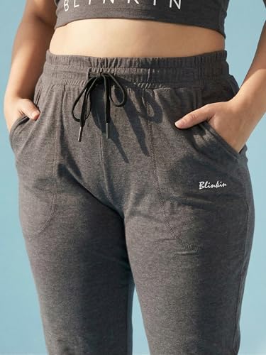 Image of BLINKIN Ankle Length Plus Size Cotton Track Pant for Woman | Ultimate Summer Lowers & Pajama for Women Pack of 2 (combo-plus-86)