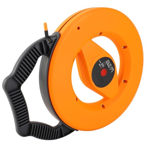 Fafeicy Detector de Obstrucción de Tuberías Escáner de Tuberías Impermeable de 30 M con Recordatorio de Sonido de Zumbido para de Acero, Hierro y PVC Probador de Obstrucción Portátil para Fontaneros