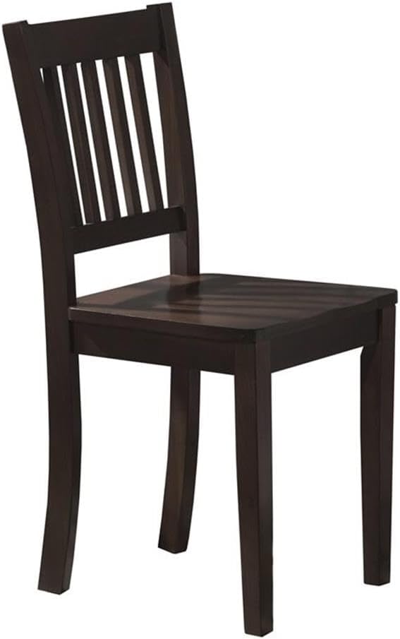 Hillsdale Universal Wood Youth Desk Chair, Chocolate Brown