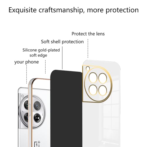 Coque OnePlus 12R souple blanche pour vos sorties urbaines