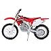 May Cheong Bburago Honda CRF450 Motorbike - Incredibly Detailed Die-Cast Replica Collectible Model - 1:18 Scale, Red