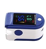Pulse Oximeter with LED Display and Lanyard, Finger Blood Oxygen Saturation Monitor, SpO2 Heart Rate Monitor - Image 5