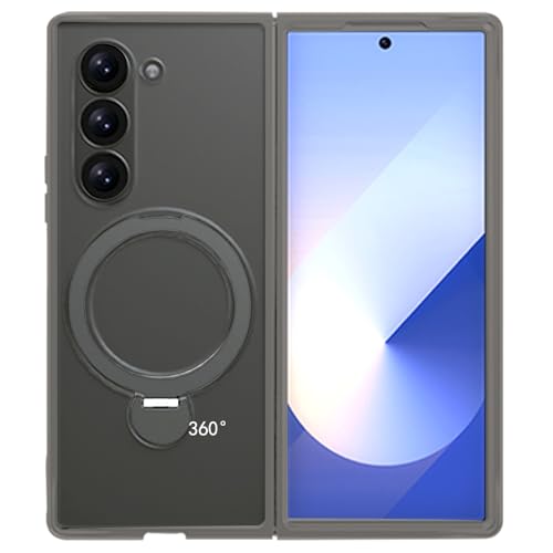 �y360°��]�X�^���h����]viv liber Samsung Galaxy ZFold5�p MagSafe�Ή� �J�[�{���t�@�C�o�[ �X�}�z�P��X Galaxy ZFold5�p ���y�� �ϏՌ� ���͎��� �t�C�����X �[�d����~�߃t���J�o��ی� (BSKZJ