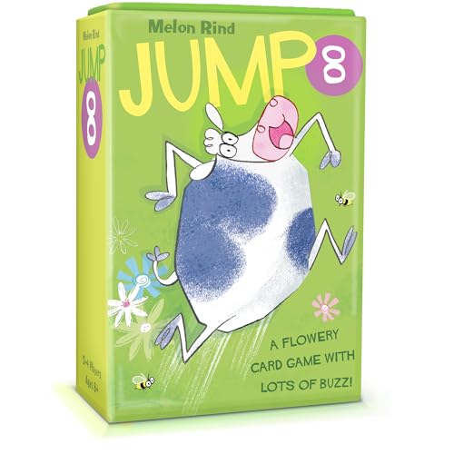 Melon Rind Jump 8, Math Game for Kids Learning Multiples of 8, Lively, Fun Card Game, Quick Activity for Boosting Math Confidence, Easy Screenless Fun, Ages 8+