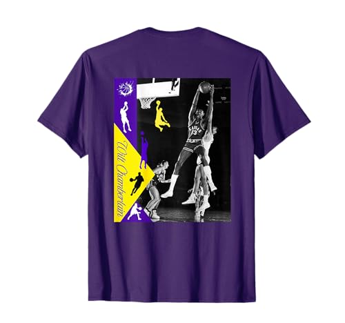 Wilt Chamberlain_NBA_002_Back Printed T-Shirt
