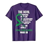 The Devil- Spinal Cord Injuries Awareness Support Ribbon T-Shirt