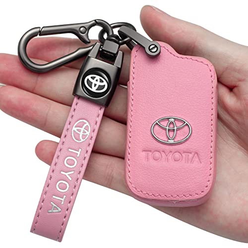Key Cover Case Protector Keychain Fit for Toyota Car Remote key Holder Cover Suit for 2018 2017 2016 Toyota Tacoma Land Cruise Prius key key Holder Key Fob cover