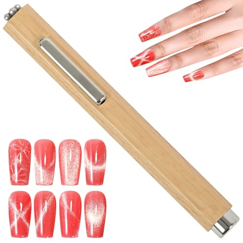 Vnjaoi Ímã de unha 3 em 1 (madeira original)